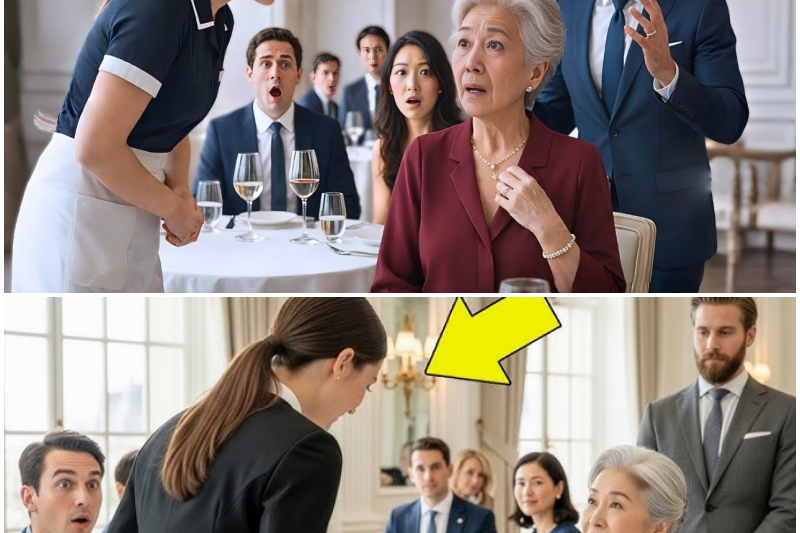 NADIE ENTENDIÓ A LA MILLONARIA JAPONESA — PERO LA MESERA RESPONDIÓ EN JAPONÉS Y SORPRENDIÓ A TODOS