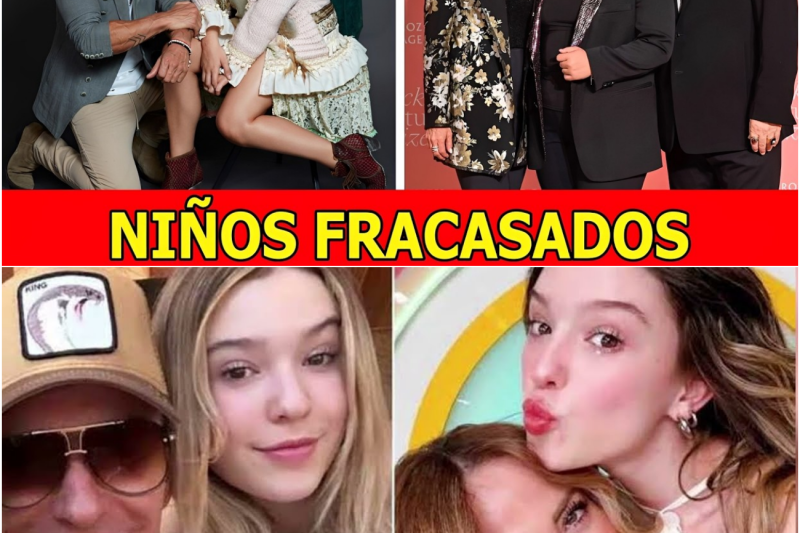 10 Hijos de Famosos Que Han Fracasado