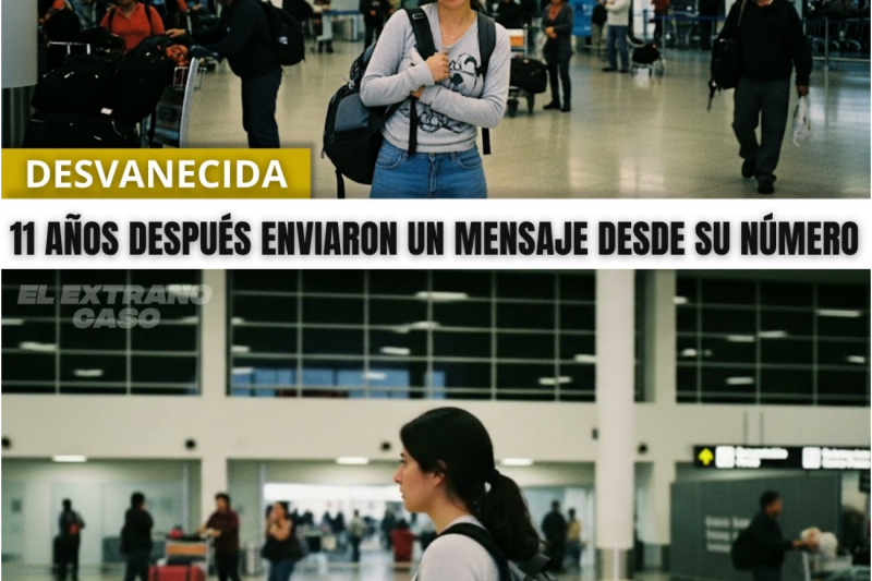 Hermana desapareció en aeropuerto en 2007, 11 años después enviaron un mensaje desde su número