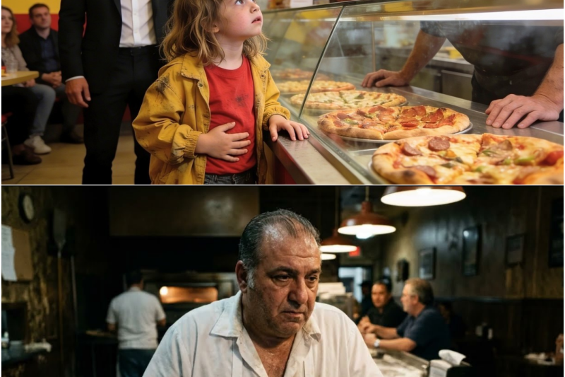 “¿Tiene pizza de ayer?” — una niña pobre lo pidió… un mafioso lo escuchó