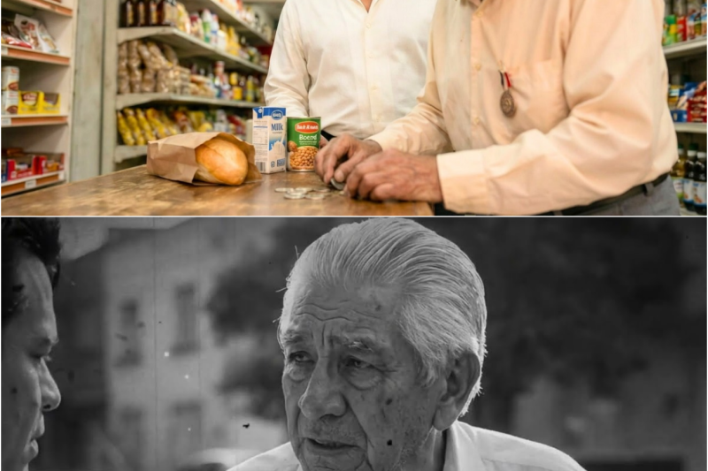 Un Anciano Contaba Monedas para Comprar PAN — Lo que Juan Gabriel Hizo Emocionó a Toda la Tienda