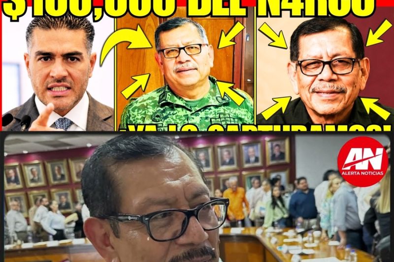 ¡HARFUCH CAPTURA AL EXSECRETARIO de SEGURIDAD de SINALOA; RECIBÍA $100,000 DOLARES DE LOS CHAPITOS!s