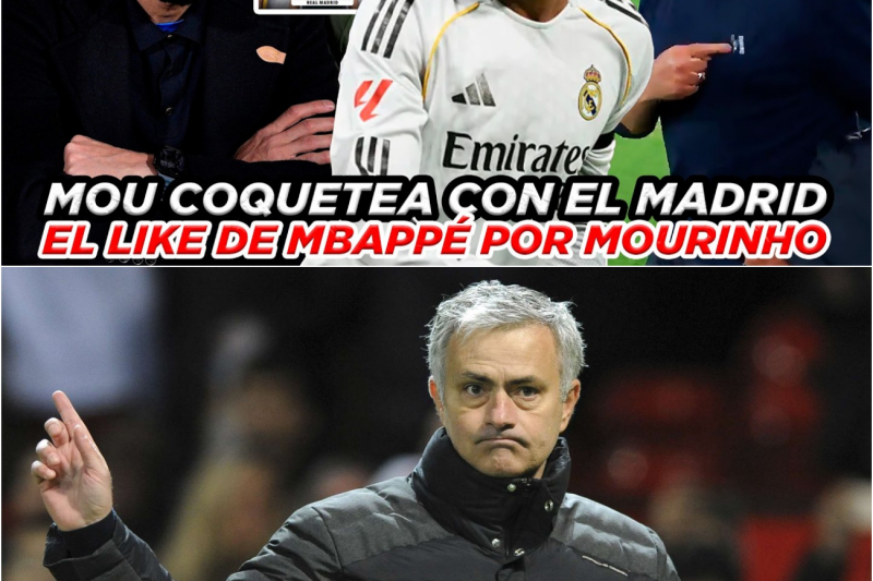 🚨⚽ Bomba en Madrid: José Mourinho podría volver y el like de Kylian Mbappé desata rumores