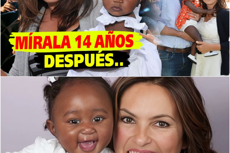 ¿Recuerdas a la niña que Mariska Hargitay adoptaron hace 14 años? Aquí está su historia de vida