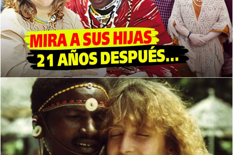 Esta chica se casó con un guerrero africano y vivió con él en una tribu salvaje. ¿21 años después..?