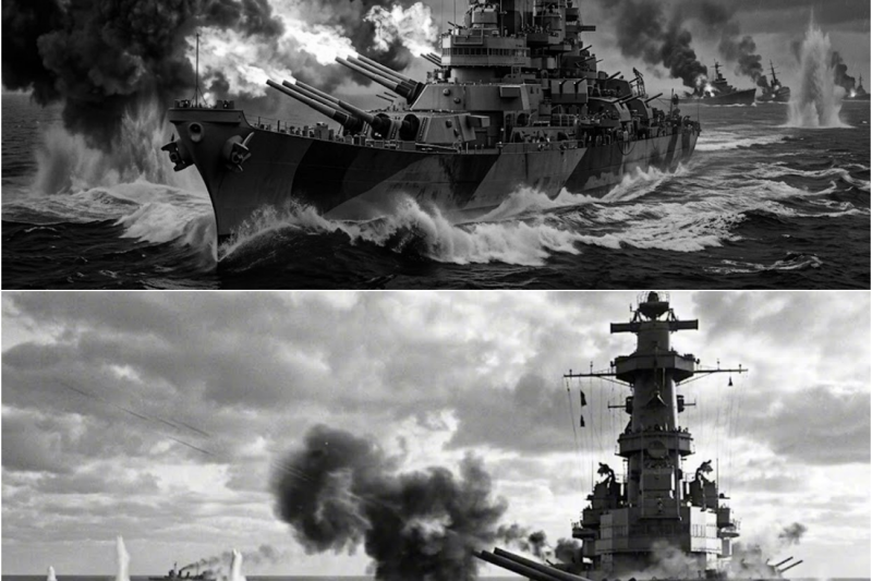 Japanese Admirals Ignored Iowa’s 16” Guns—Seconds Later, 6 Ships Disappeared