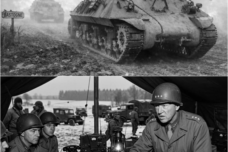 La burla alemana terminó — cuando Patton rompió el cerco de Bastogne