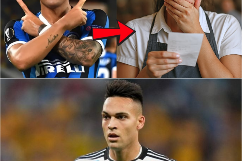 MESERA ATIENDE A LAUTARO MARTÍNEZ SIN SABER QUIÉN ES… y LLORA al VER lo que él ESCRIBIÓ en la CUENTA