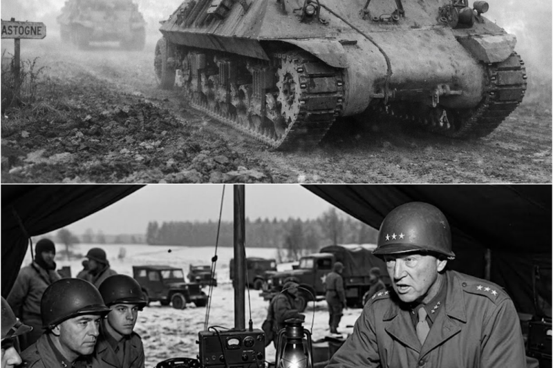 La burla alemana terminó — cuando Patton rompió el cerco de Bastogne