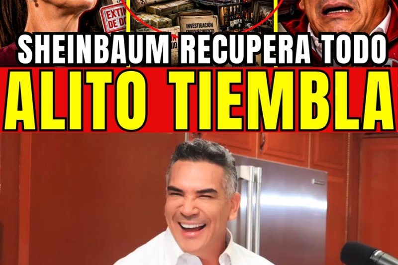 El escandaloso secreto oculto en la súper mansión de 300 millones de Alito Moreno que Sheinbaum exhibió.
