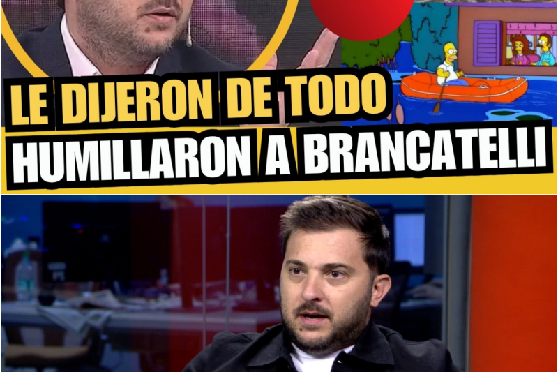 💥HUMILLARON A DIEGO BRANCATELLI EN VIVO Y EN DIRECTO POR LAS INUNDACIONES💥