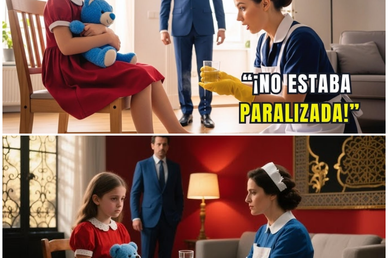 La Hija del Millonario No Estaba Paralizada… Hasta Que la Empleada Descubrió la Verdad