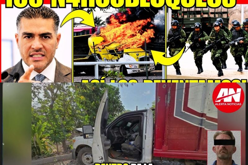 ¡EL SECRETO QUE INCENDIÓ COLIMA! Harfuch capturó a “El Gringo”, el estadounidense del CJNG que desató el terror estrellando trenes y quemando tráileres.