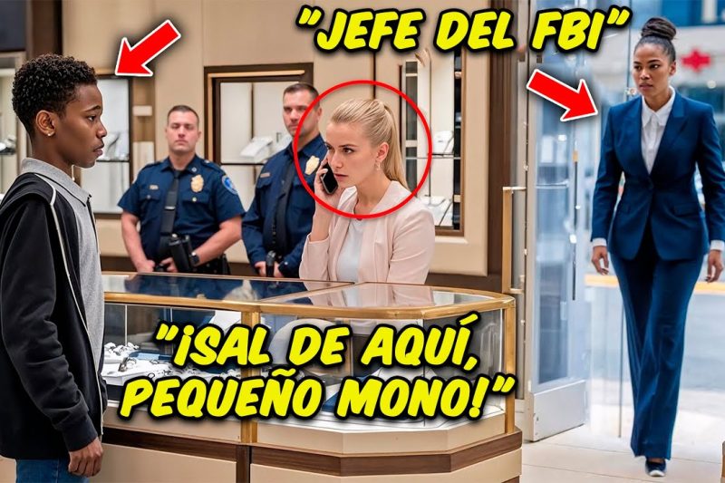 MUJER BLANCA LLAMA a la POLICÍA por ADOLESCENTE NEGRO – pero SU MADRE es la JEFA DEL FBI
