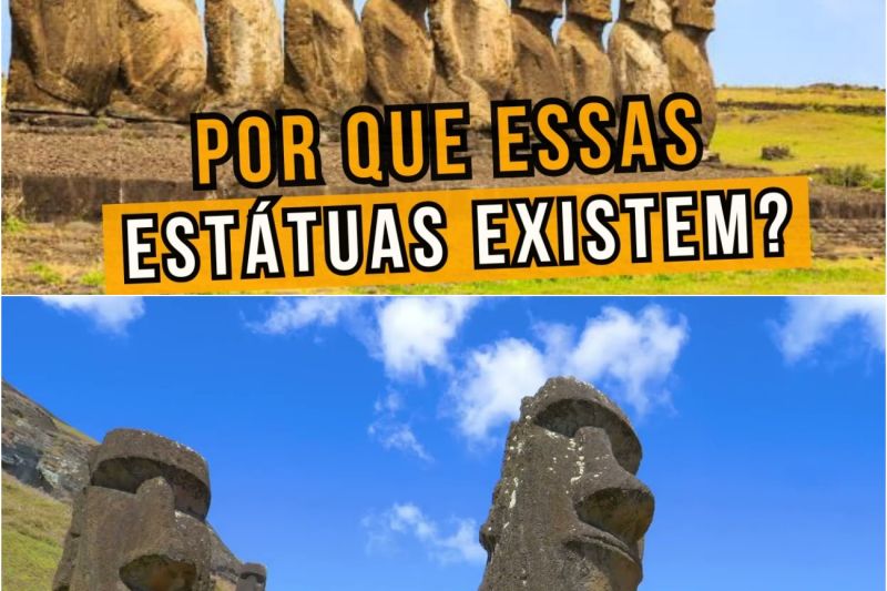 Os Mistérios da Ilha de Páscoa: Quem Construiu os Moais?