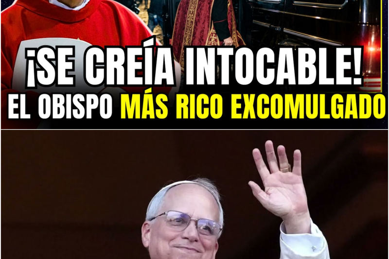 El Vaticano bajo fuego tras la histórica destitución del obispo más rico de Europa por el Papa León