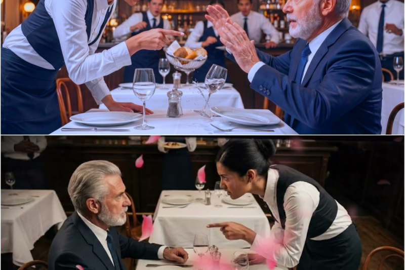 Todos temían al millonario… hasta que una camarera novata lo hizo callar delante de todos