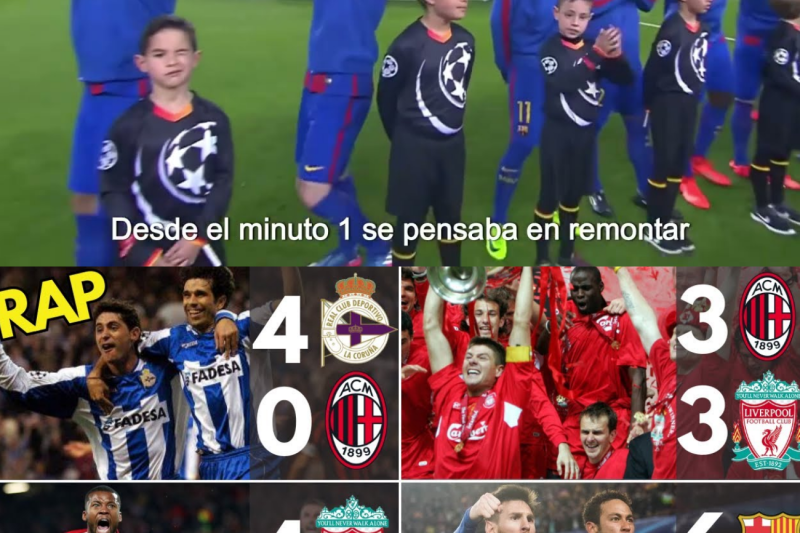Noches de milagro y puro corazón: Las remontadas más épicas e inexplicables en la historia de la Champions League