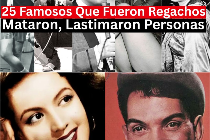 Los ídolos caídos: Secretos oscuros y comportamientos despiadados de los famosos más grandes de México