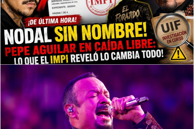 El colapso de la identidad de Christian Nodal ante el IMPI y el profundo impacto de las investigaciones financieras en el entorno de Pepe Aguilar