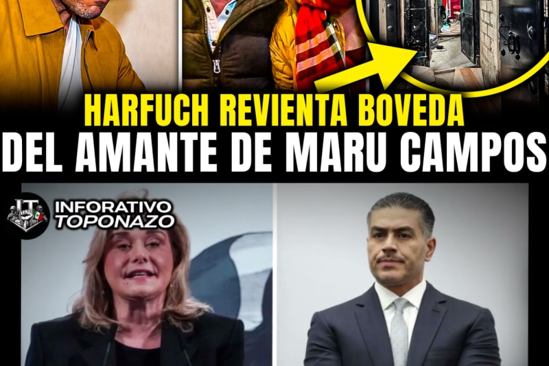 HARFUCH DETONA la BOVEDA SUBTERRÁNEA del AMANTE de MARU CAMPOS y DESCUBRE ARCHIVO OCULTO de 30 AÑOS
