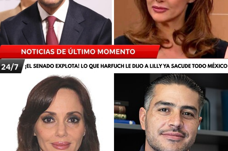 ¡El jaque mate que paralizó a México! Así fue el brutal choque entre Lilly Téllez y García Harfuch que sacudió al Senado