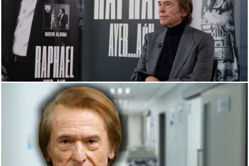 El cumpleaños más oscuro de Raphael: Hundido tras un repentino ataque que agrava su estado de salud