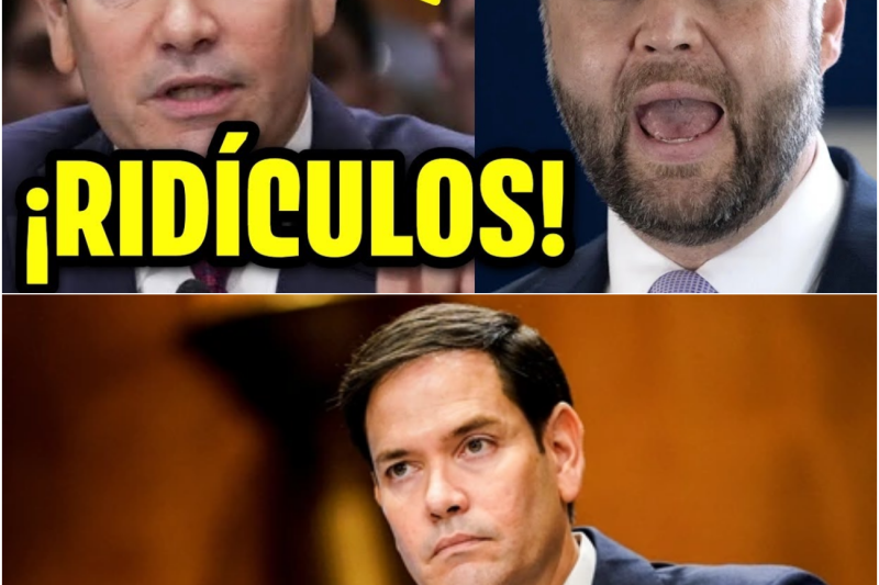 ESTO ES RIDÍCULO … Marco Rubio y demás