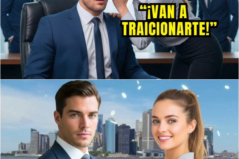 “Van a traicionarte” le dijo la pasante al Multimillonario y él quedó helado