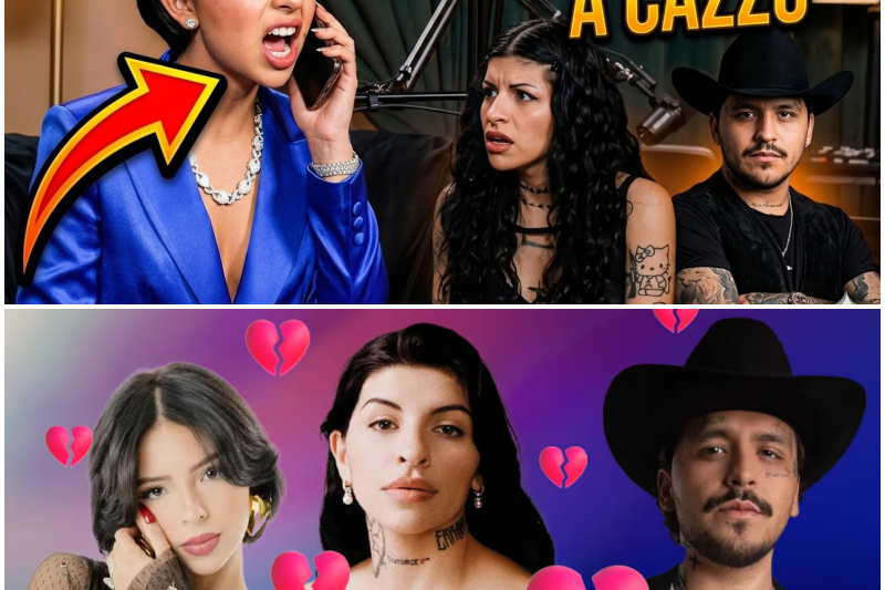 ¡Escándalo en Texas! La Desesperada Llamada de Ángela Aguilar a Cazzu por Celos Ante el Reencuentro con Nodal