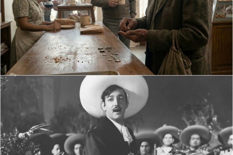 Un Anciano Contó Monedas Para Comprar Pan — Lo que Hizo Jorge Negrete Dejó a Toda La Tienda En Shock