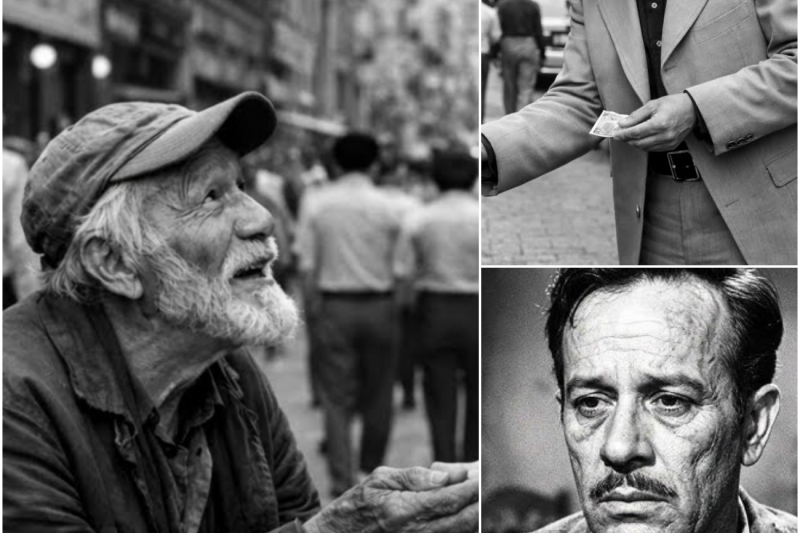 Un Anciano Sin Hogar le pidió 50 pesos mexicanos a Pedro Infante— Lo Que Hizo Emocionó a Todos