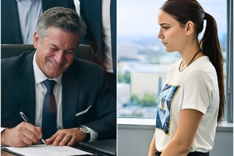 “ESTA EMPRESA ES MÍA” — LA JOVEN LO DIJO ORGULLOSA… EL MILLONARIO SE RÍE, PERO QUEDA EN SHOCK