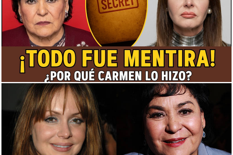 El Lado Oscuro de una Leyenda: Las Atrocidades que Carmen Salinas Ocultó Sobre el Hijo de Gaby Spanic