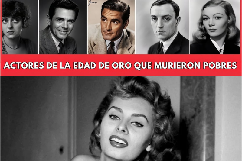 7 Actores Y Cantantes De La Edad De Oro Que Murieron En La Pobreza | Hollywood Clásico.