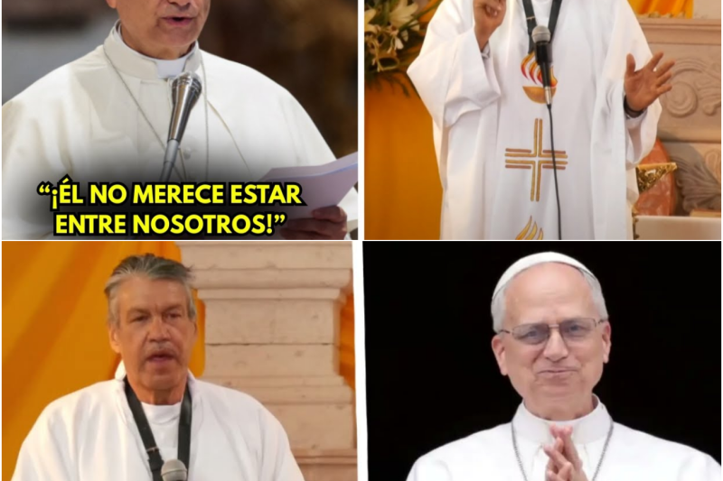Papa León XIV enfrenta al Padre Pistolas para excomulgarlo… pero él revela algo que nadie esperaba
