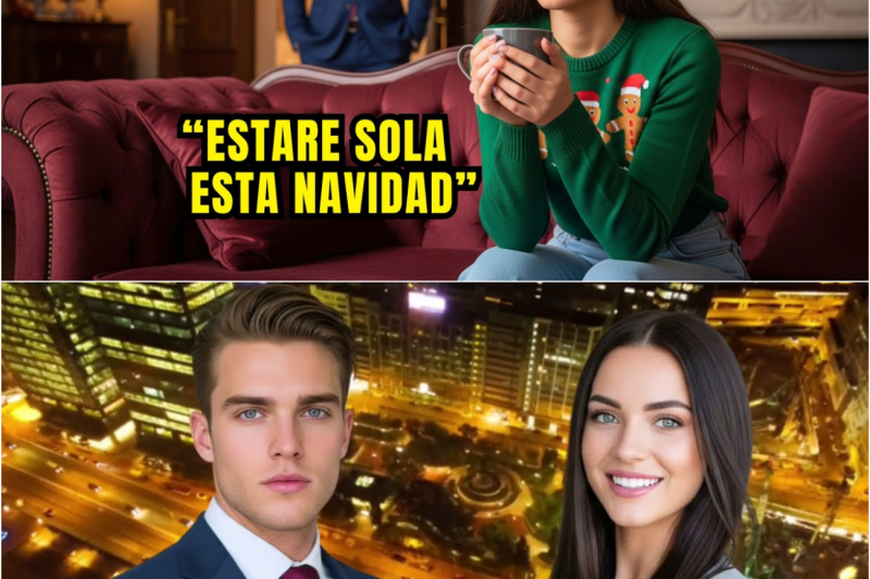 Ella necesitaba una cita para Navidad — Así que su jefe Multimillonario le dijo “Yo seré tu cita”