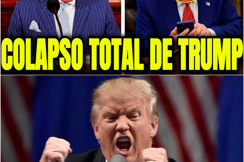 Trump protagoniza un berrinche mientras Charles se burla de él en el Congreso.