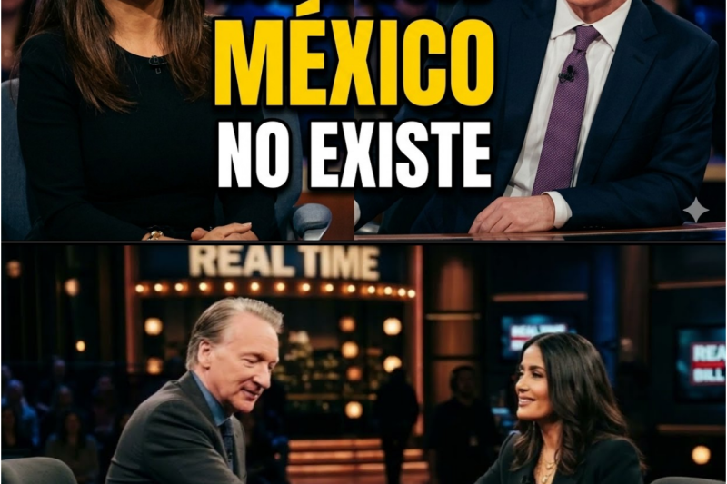 Bill Maher ATACÓ a los mexicanos EN VIVO y Salma le dio la RESPUESTA que NADIE esperaba