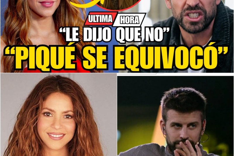 SHAKIRA DICE NO A PIQUÉ Y LO QUE INTENTÓ HACER LO CAMBIA TODO
