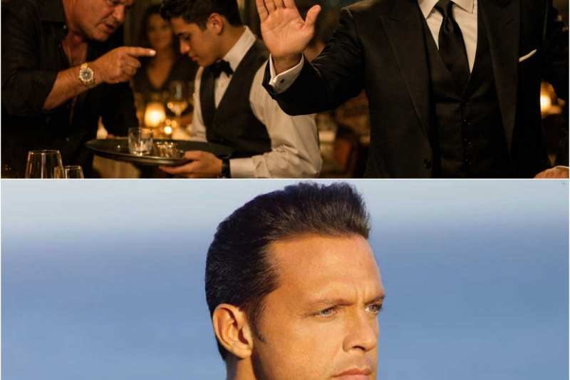 Un “pesado” humilló a un mesero… y Luis Miguel respondió como nadie: esa noche se volvió leyenda