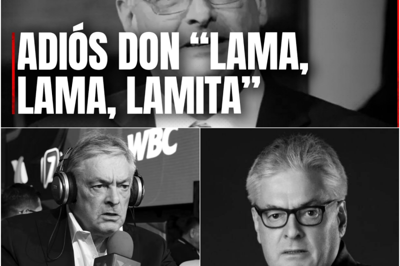 El Periodismo Deportivo Se Viste de Luto: Fallece el Legendario Analista y Erudito del Boxeo Eduardo Lamazón a los 70 Años