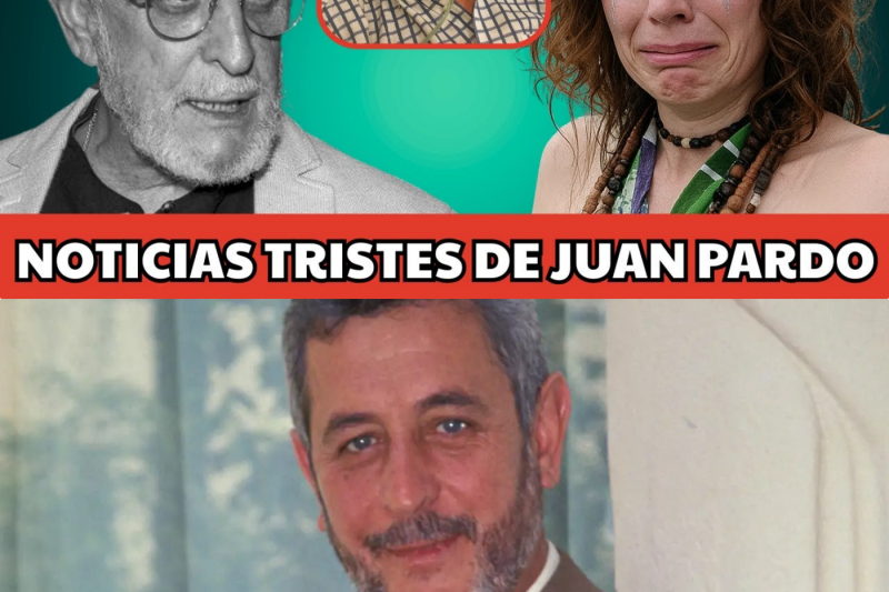 La vida y el triste final de Juan Pardo: su hija lloró y le dijo el último adiós