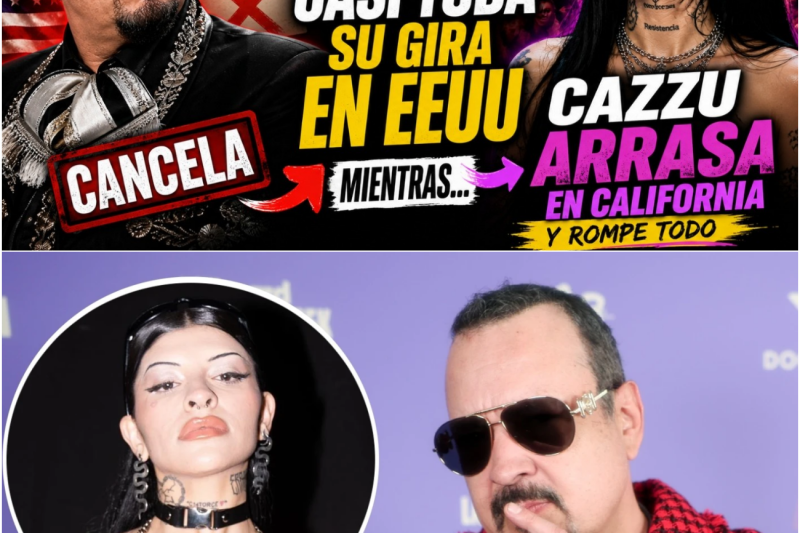 El Ocaso de una Dinastía: Pepe Aguilar Cancela su Gira en EE.UU. Mientras Cazzu Conquista los Escenarios