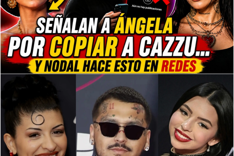 El Enigmático Apagón de Christian Nodal y la Sombra de Cazzu que Persigue a Ángela Aguilar