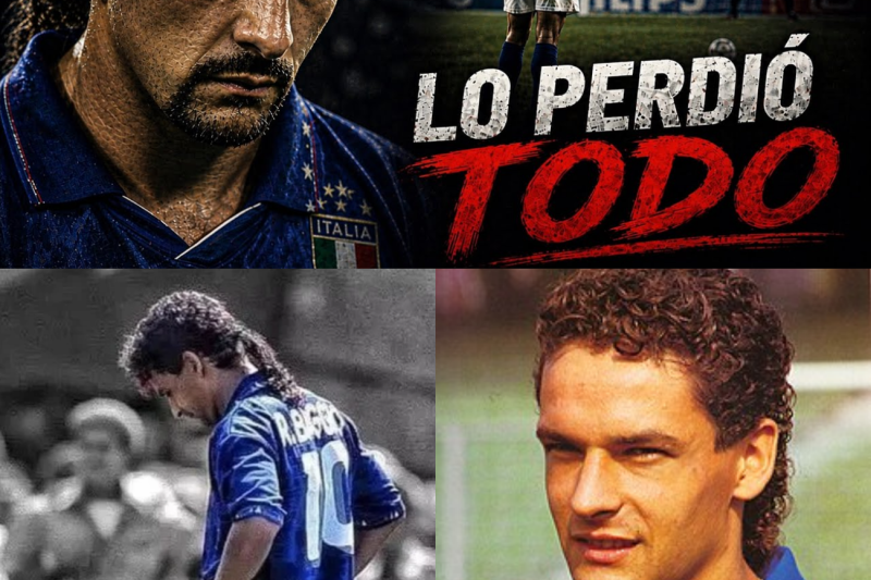 Roberto Baggio: La Desgarradora y Verdadera Historia del Genio que Conquistó el Mundo con una Pierna y Media