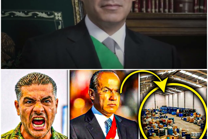 HARFUCH SAQUEA la CASA de FELIPE CALDERON y DECOMISA su BODEGA OCULTA
