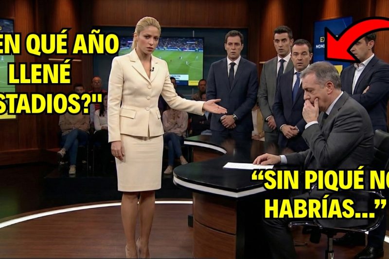 Shakira DESTRUYE a Periodista que Minimizó su Carrera por Piqué – 89 Millones lo Vieron