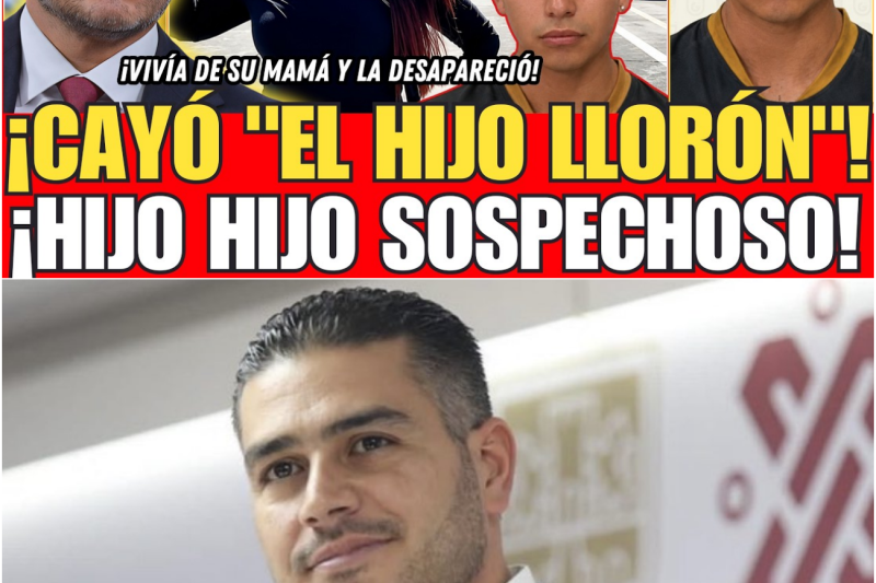 El Llanto de la Traición: El Hijo que Lloró en Televisión por su Madre y Terminó Arrestado por su Desaparición
