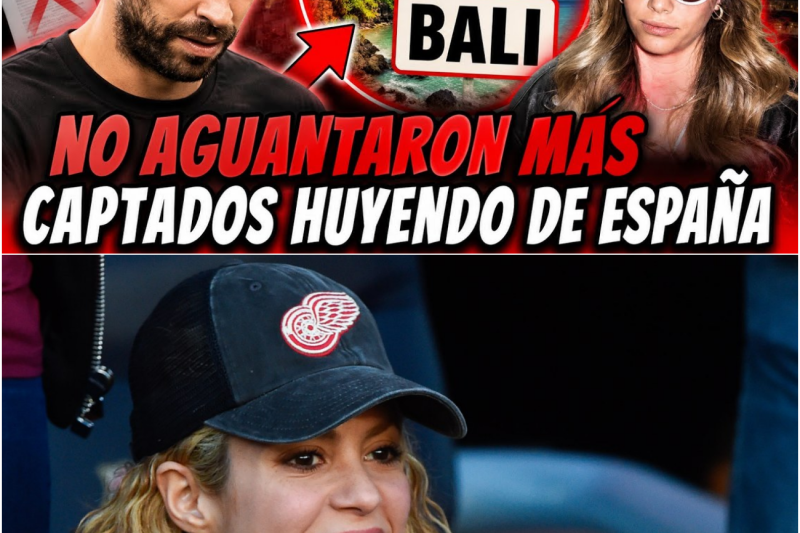 BOMBAZO: La huida silenciosa de Gerard Piqué y Clara Chía de España que desata un escándalo sin precedentes